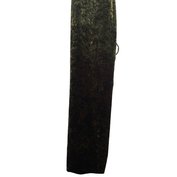 Camila Coelho Gabriel Maxi Dress Asymmetric Crushed Velvet Formal Gala Party XS - Picture 9 of 14